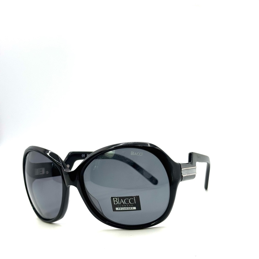 BL4124  BLACK BIACCI  SUNGLASSES  WITH POLARIZED LENSES